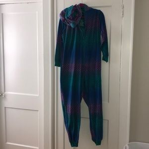 Adult dragon onesie